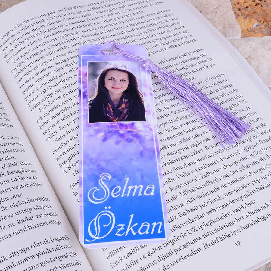 Tisho - Sümbül Detaylı Kitap Ayracı