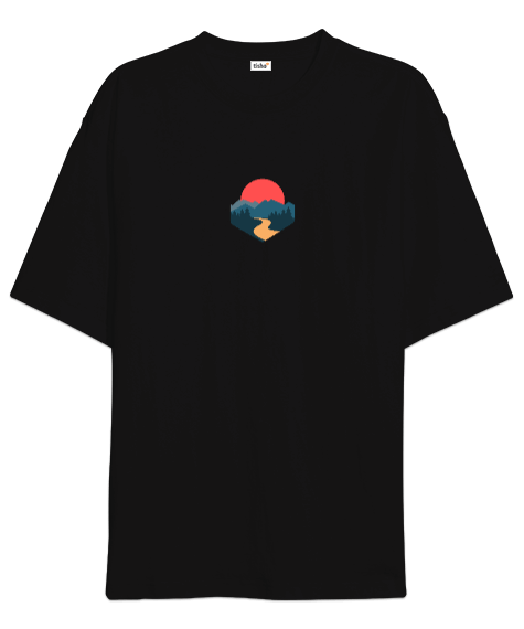 Tisho - Sun Oversize Unisex Tişört