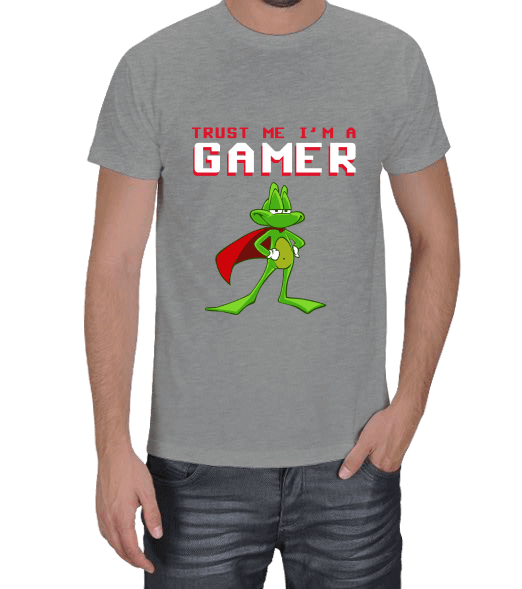 Tisho - Super Frog G Erkek Tişört
