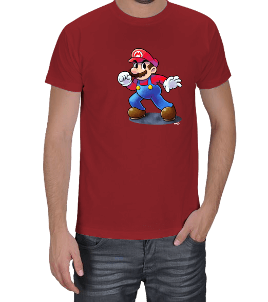 Tisho - Super Mario Hazır Erkek Tişört
