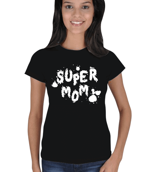 Tisho - SUPER MOM Kadın Tişört