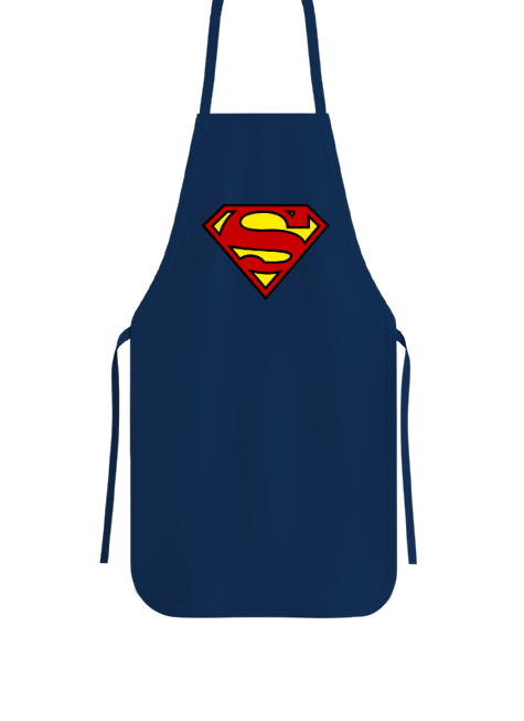 Tisho - Süpergirl Süpermen Mutfak Önlüğü