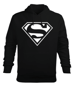 Tisho - Superman-Kal-el Erkek Kapüşonlu Hoodie Sweatshirt