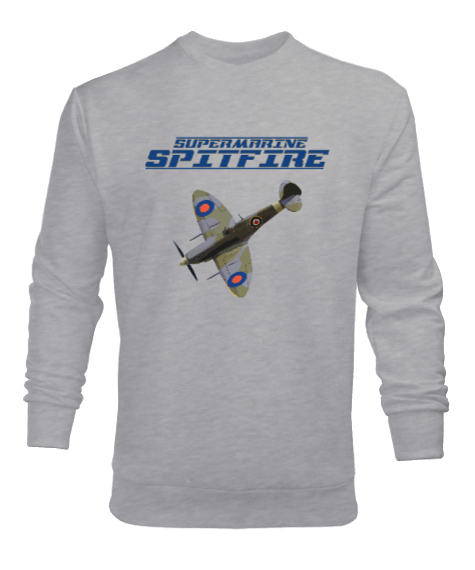 Tisho - Supermarine Spitfire Erkek Sweatshirt