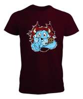 Sweet Monster - Sevimli Canavar Bordo Erkek Tişört - Tisho
