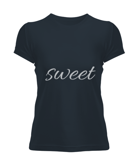 Tisho - Sweet Yazılı Kadın Tişört