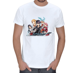 Tisho - Sword Art Online Anime Erkek Tişört