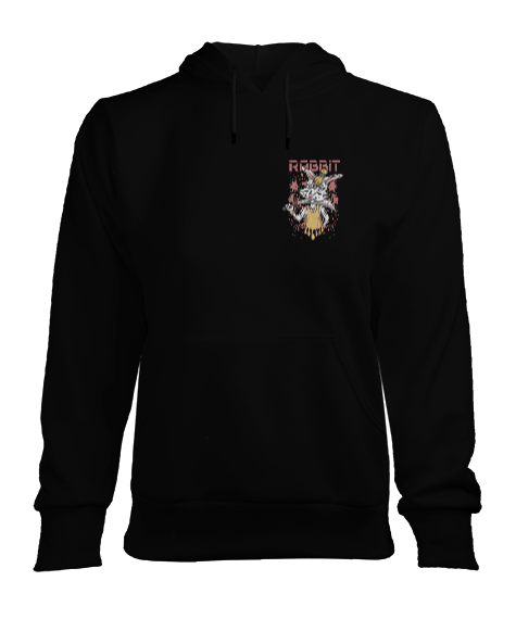 Tisho - Sword Rabbit Kadın Kapüşonlu Hoodie Sweatshirt Kadın Kapşonlu Hoodie Sweatshirt