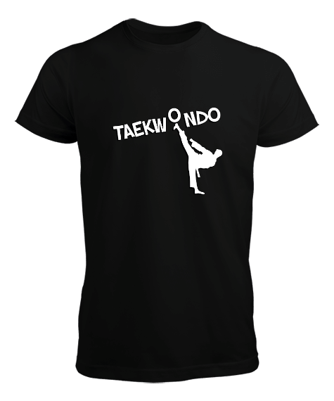 taekwondo baskılı Erkek Tişört