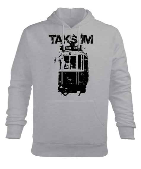 Tisho - Taksim Erkek Kapüşonlu Hoodie Sweatshirt