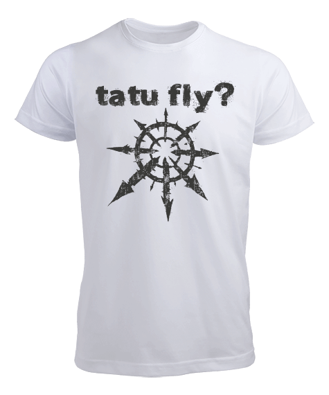  tatu fly - Nomad Erkek Beyaz Erkek Tişört