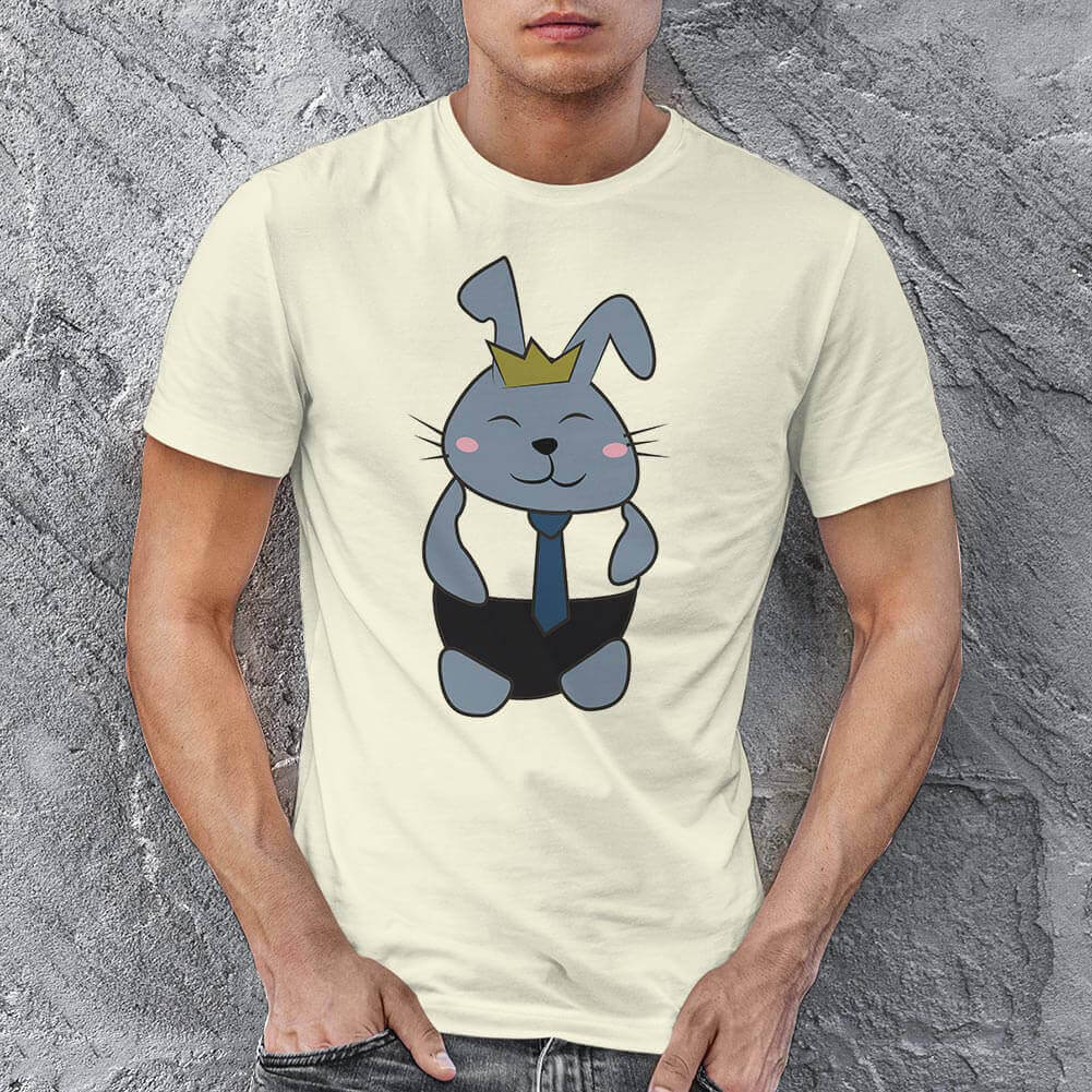 Tavşan Erkek Tişört - Tekli Kombin