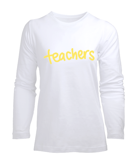 Tisho - Teachers öğretmenler Kadın Uzun Kol Tişört