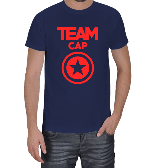 Tisho - Team Cap Erkek Tişört