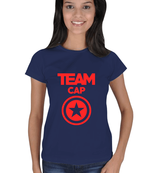 Team Cap Kadın Tişört