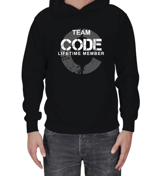 Tisho - Team Code Lifetime Member Erkek Kapşonlu