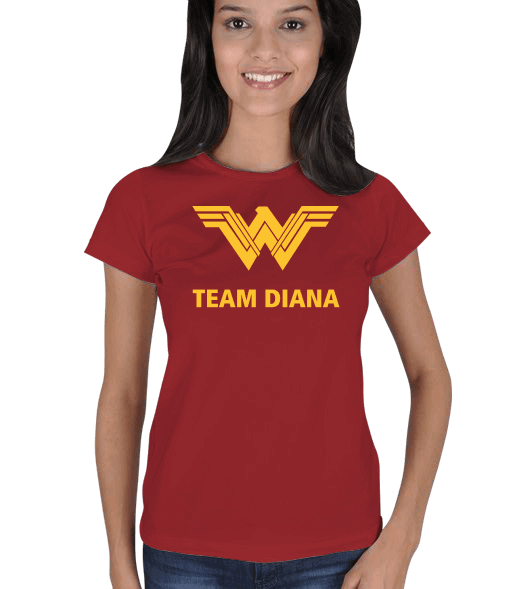 Tisho - TEAM DIANA Kadın Tişört