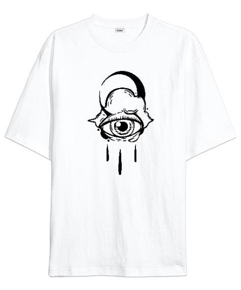 Tisho - Tears Eye Oversize Unisex Tişört