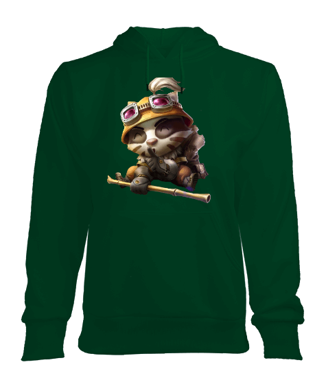 Tisho - Teemo Kadın Kapşonlu Hoodie Sweatshirt