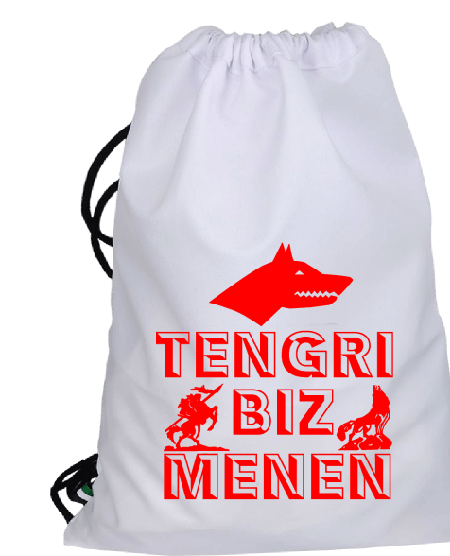 Tisho - Tengri Biz Menen Büzgülü spor çanta