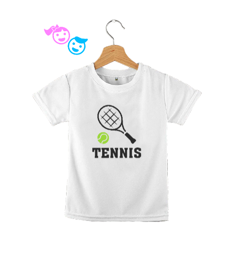 Tisho - Tenis - Tennis Beyaz Çocuk Unisex