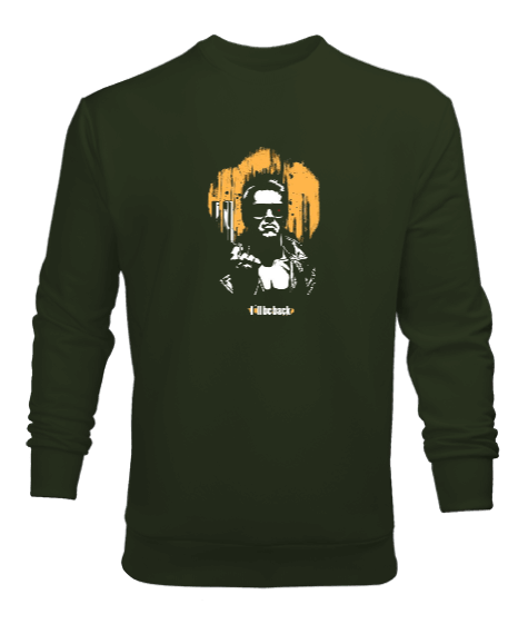 Tisho - Terminatör Tasarım Baskılı Erkek Sweatshirt