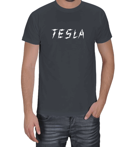 Tisho - Tesla- Bilim Adamları Serisi Erkek Tişört