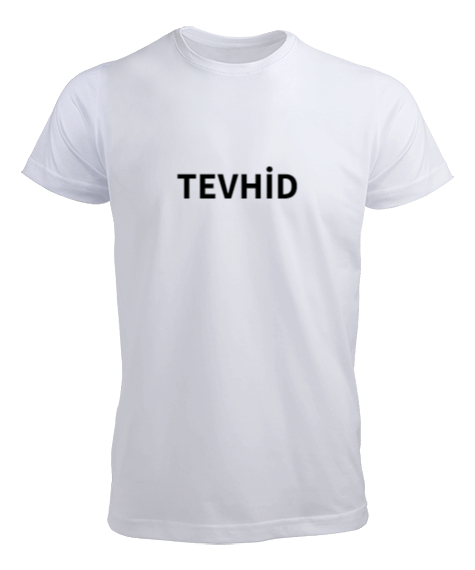Tisho - Tevhid Beyaz Erkek Tişört