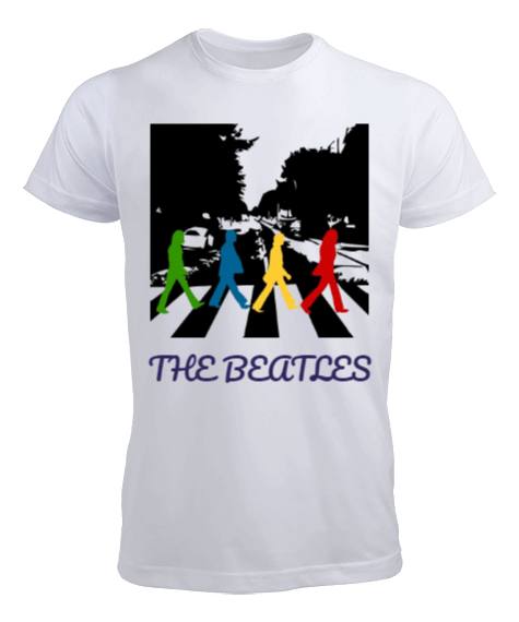 The Beatles temalı Erkek Tişört