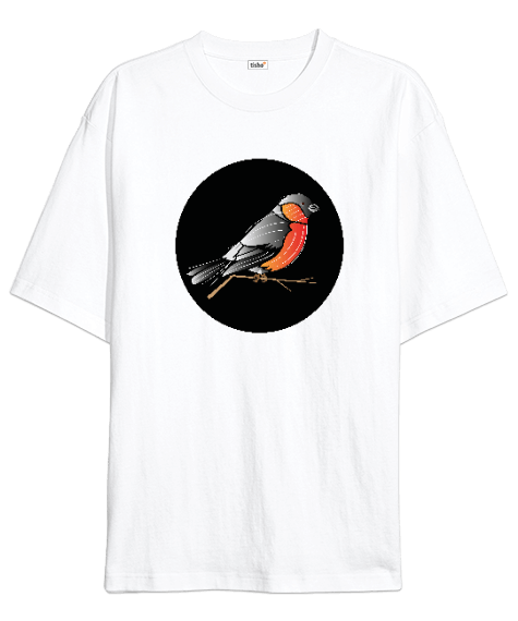 Tisho - The Bird Oversize Unisex Tişört