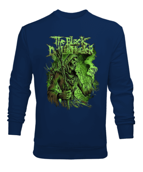 Tisho - The Black Dahlia Murder Rock Tasarım Baskılı Erkek Sweatshirt