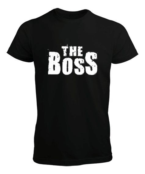 Tisho - The Boss Baskılı Erkek Tişört