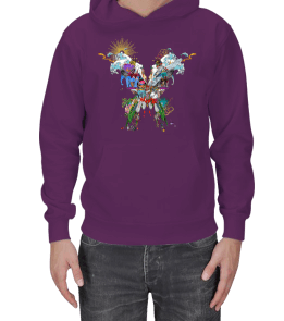 The Butterfly Box Erkek Kapşonlu - Tisho