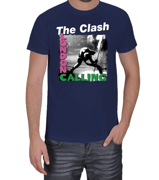 Tisho - The Clash - London Calling Erkek Tişört