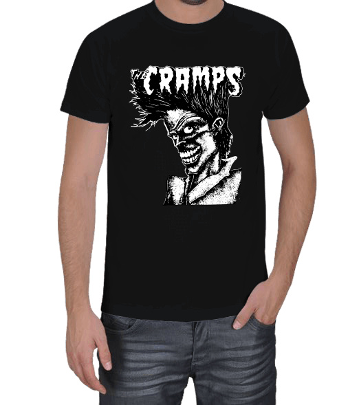 Tisho - The CRAMPS - Vintage Erkek Tişört