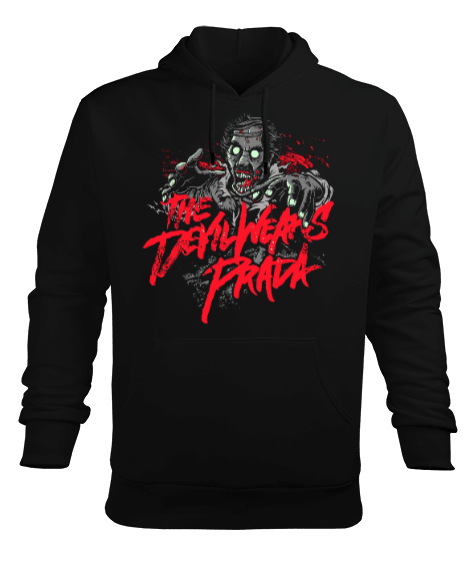 Tisho - The Devil Wears Prada Erkek Kapüşonlu Hoodie Sweatshirt