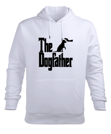 Tisho - The DogFather Erkek Kapüşonlu Hoodie Sweatshirt