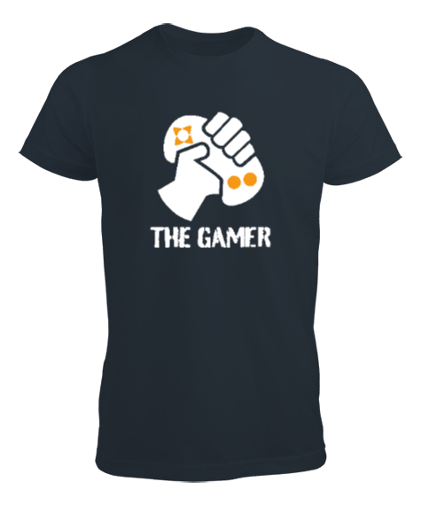 Tisho - The Gamer - Oyuncu Füme Erkek Tişört