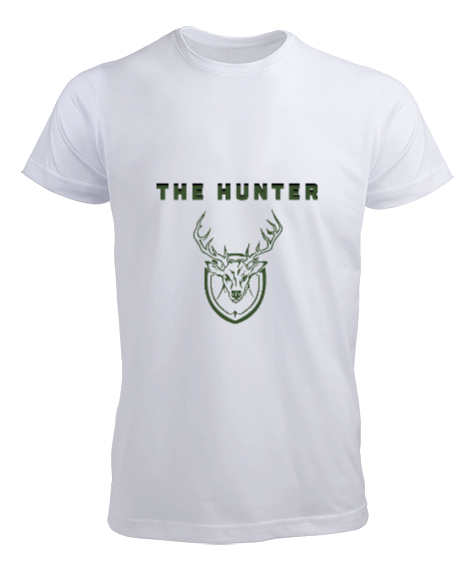 Tisho - The Hunter Beyaz Erkek Tişört