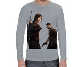 The Last Of Us Tişört T-Shirt Elbise Erkek Uzun Kol - Thumbnail