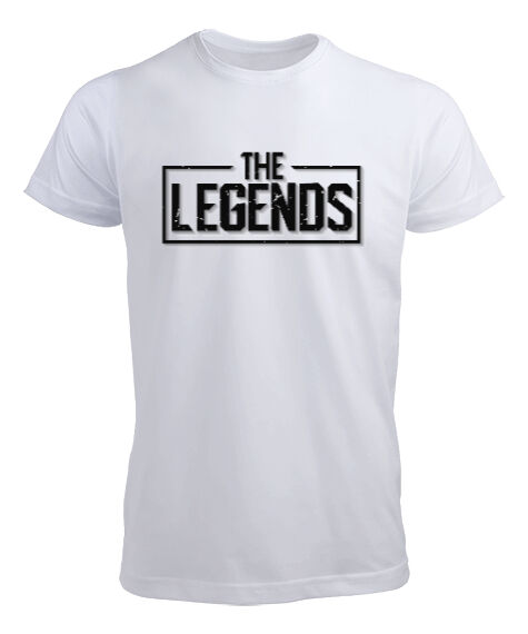 Tisho - The Legends Beyaz Erkek Tişört