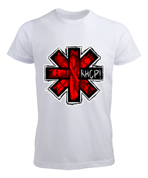 Tisho - The Red Hot Chili Peppers Rock Tasarım Baskılı Erkek Tişört