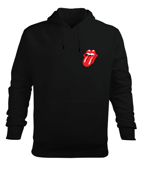 Tisho - The Rolling Stones Erkek Kapüşonlu Hoodie Sweatshirt