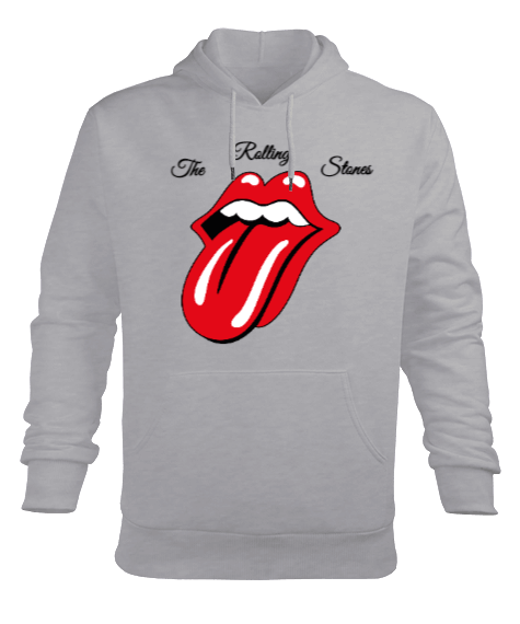 Tisho - The Rolling Stones Erkek Kapüşonlu Hoodie Sweatshirt