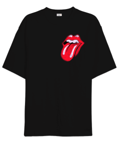The Rolling Stones Oversize Unisex Tişört - Thumbnail