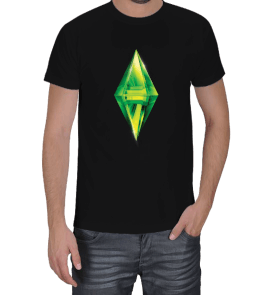 Tisho - The Sims 3 Plumbob Erkek Tişört