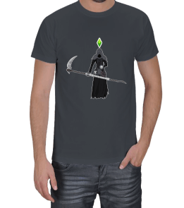Tisho - The Sims 4 Grim Reaper Erkek Tişört