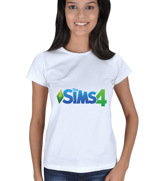 Tisho - The Sims 4 Logo Kadın Tişört