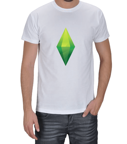 Tisho - The Sims 4 Plumbob Erkek Tişört