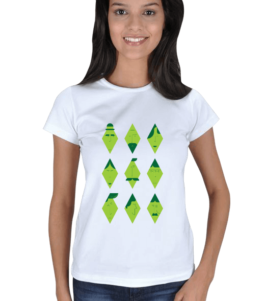 Tisho - The Sims Kristal Suratlar Kadın Tişört